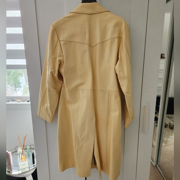 LEATHER COAT - Picture 3 of 3
